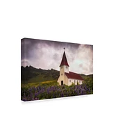 Danny Head White Church Canvas Art - 20" x 25"