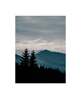 PhotoINC Studio Blue Mountains Vii Canvas Art - 27" x 33.5"