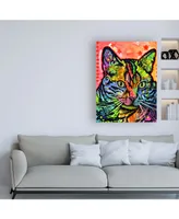 Dean Russo Cat Abstract Color Canvas Art - 15.5" x 21"