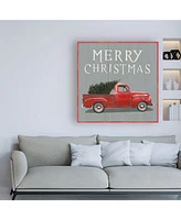 James Wiens Christmas Affinity Xi Merry Christmas Canvas Art - 36.5" x 48"