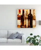 Alonzo Saunders Smokey Wine Iii Canvas Art - 15.5" x 21"