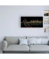 Ellicia Amando San Francisco Glowing Canvas Art - 36.5" x 48"