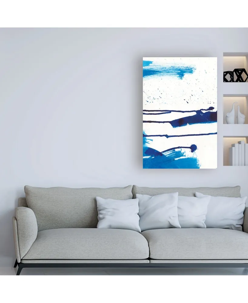 Joyce Combs Blue Mystic Ii Canvas Art