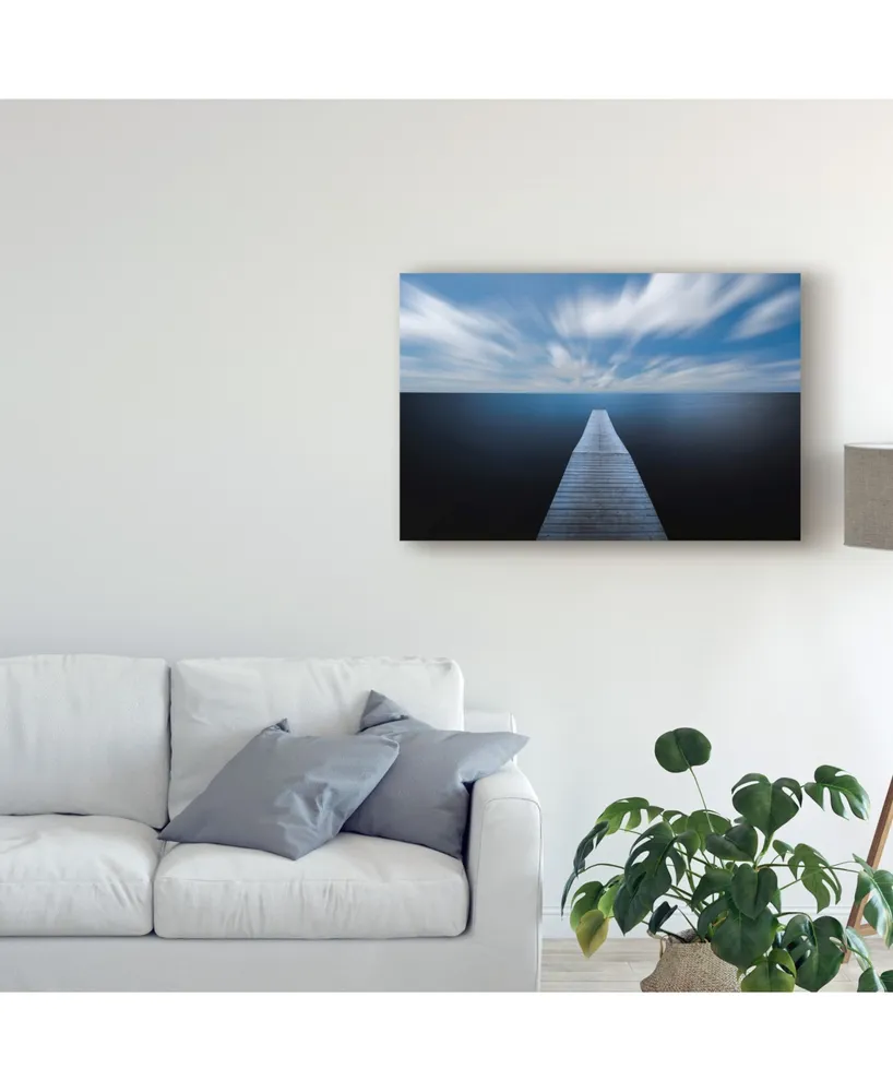 Christian Lindsten On the Edge of the World Canvas Art