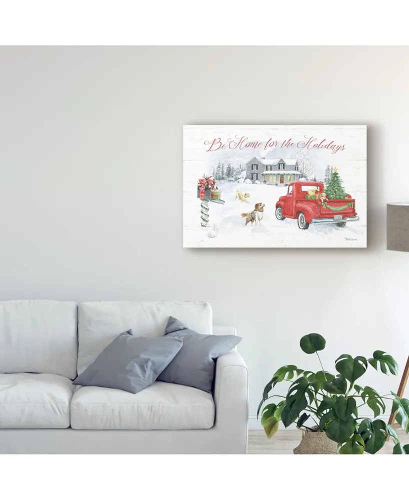 Beth Grove Farmhouse Holidays Vi Canvas Art