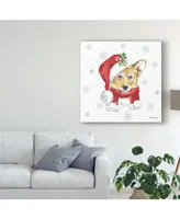 Beth Grove Holiday Paws Viii Canvas Art - 15" x 20"