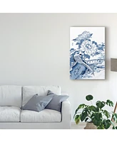 Vision Studio Blue & White Asian Garden Ii Canvas Art - 20" x 25"