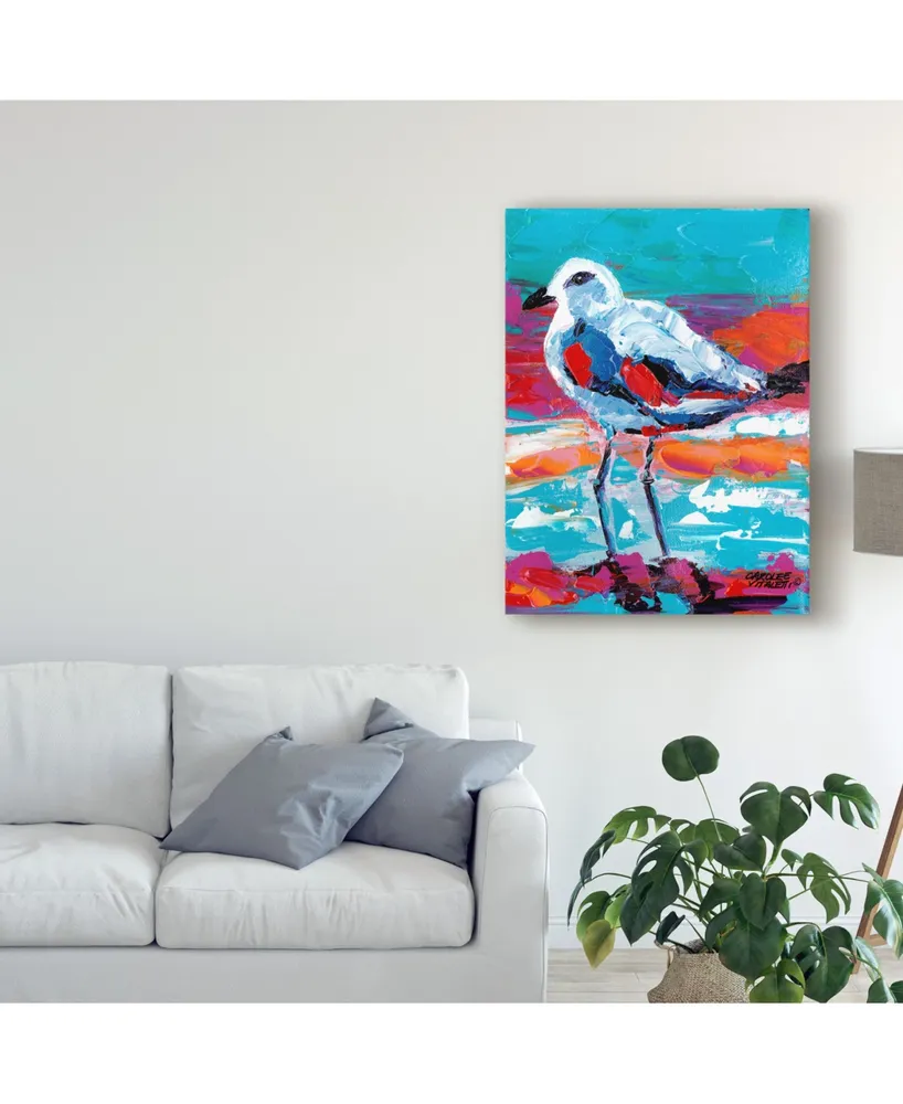 Carolee Vitaletti Seaside Birds I Canvas Art - 37" x 49"