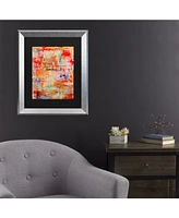 Pat Saunders-White Odessy Matted Framed Art - 27" x 33"