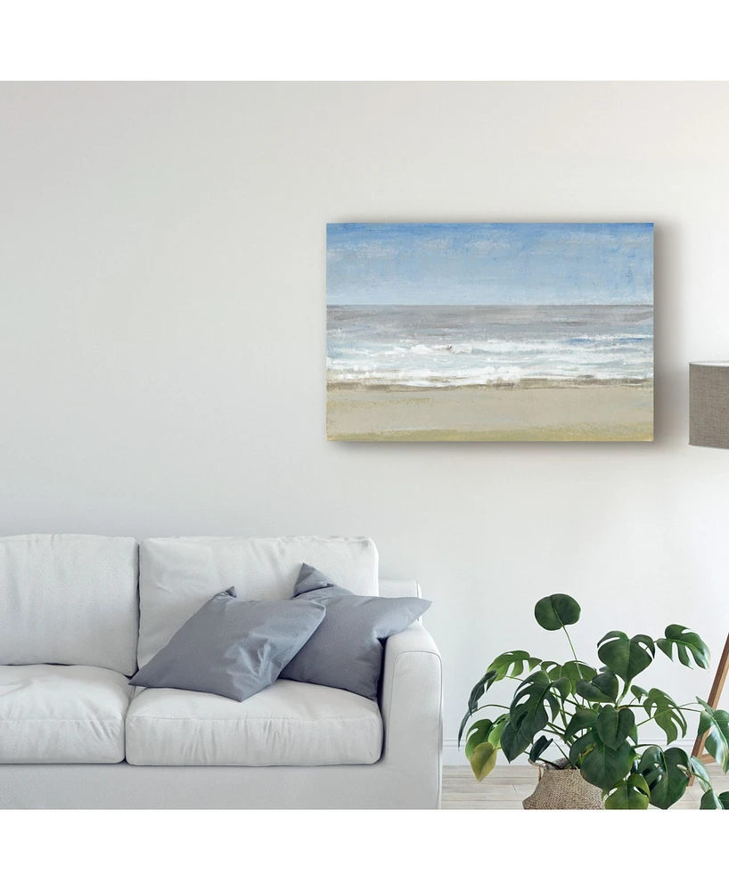 Tim Otoole Beach Walking Day I Canvas Art