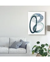 Grace Popp Looping Abstract Iii Canvas Art - 37" x 49"