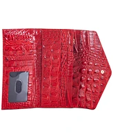 Brahmin Veronica Melbourne Embossed Leather Wallet