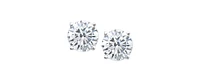 Round-Cut Diamond Stud Earrings 10k Yellow or White Gold (1/6 ct. t.w.)