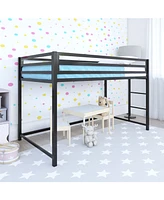 EveryRoom Mason Metal Junior Loft Bed