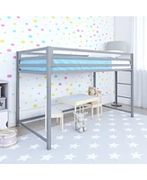 EveryRoom Mason Metal Junior Loft Bed