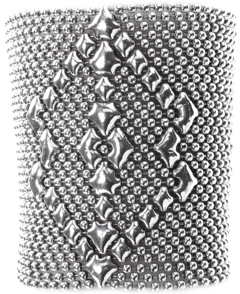 Sg Liquid Metal B50 Silver Mesh Bracelet 7 1/4", 3/4", 8 1/4"