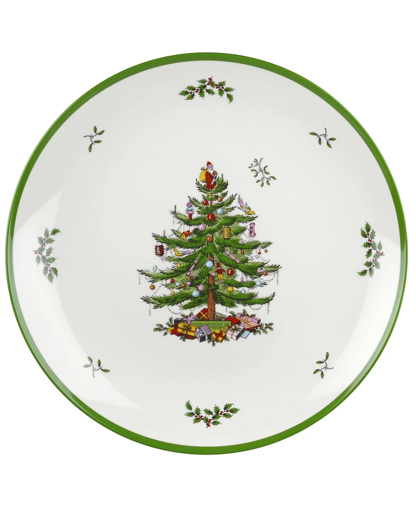 Spode Christmas Tree Round Melamine Platter