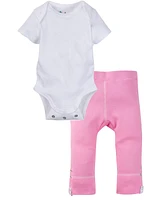 Miracle Baby Boys and Girls Short Sleeve Bodysuit Pant Outfit