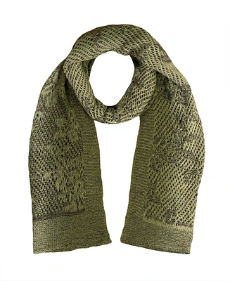 Simply Natural Women's Woven Alpaca-Wool Shani Scarf