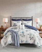 Madison Park Zennia Seersucker 7-Pc. Comforter Set