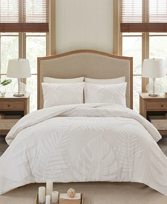 Madison Park Bahari Palm Tufted 3-Pc. Comforter Set, King/California King