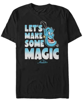 Disney Men's Aladdin Make Some Magic Short Sleeve T-Shirt