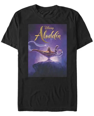 Disney Men's Aladdin Live Action Short Release Date Poster Sleeve T-Shirt