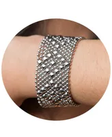 Sg Liquid Metal B9 Silver Mesh Bracelet 7", 7 1/2" or 8"