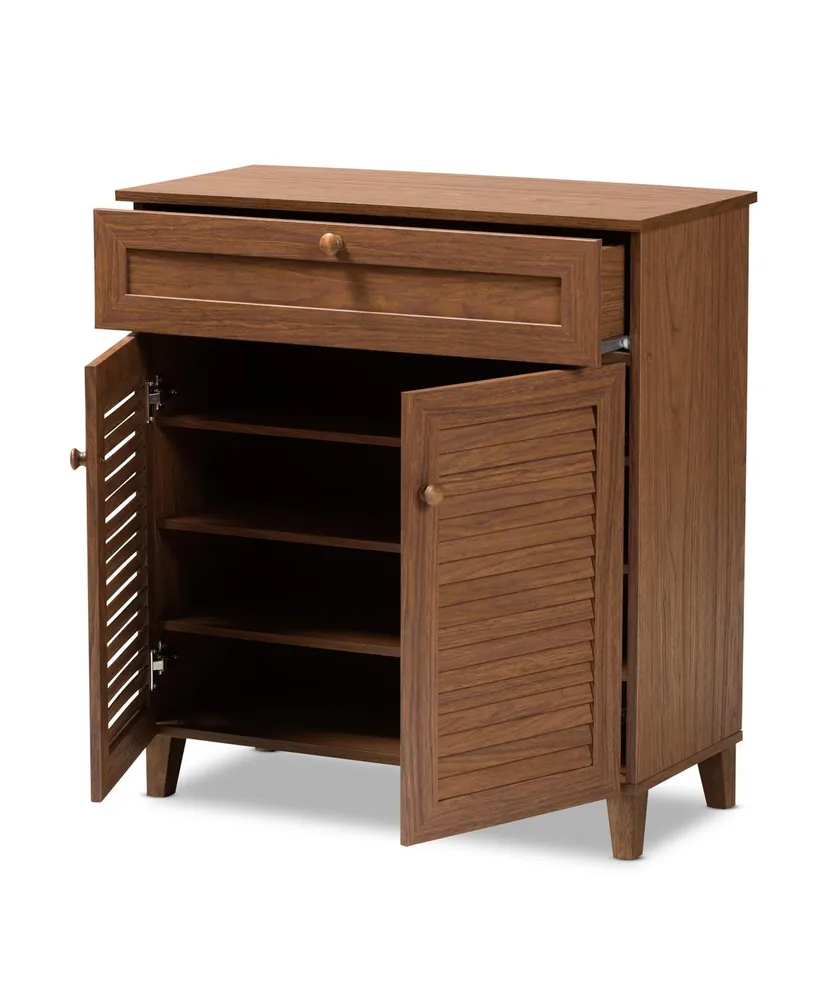 Coolidge 4-Shelf Cabinet w/ Drawers