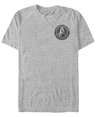 Star Trek Men's Discovery Starfleet Command United Federation Of Planets Short Sleeve T-Shirt