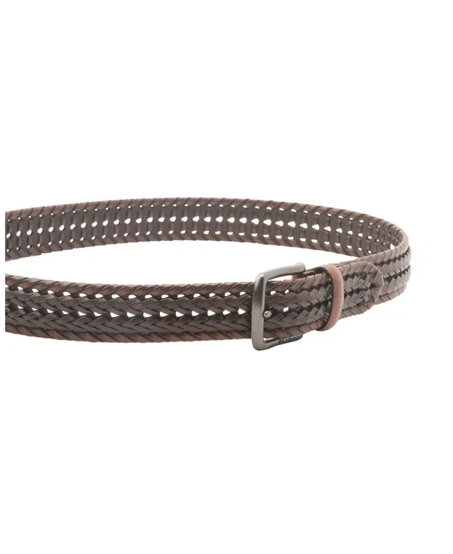 Tommy Bahama Stretch 2-Tone Web Braid Belt