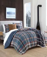 Eddie Bauer Shasta Lake Navy Comforter Set