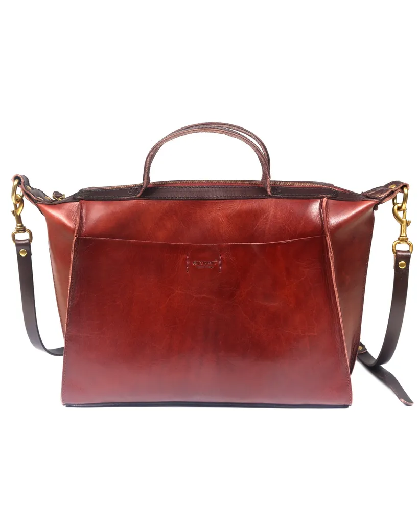 Old Trend Gypsy Soul Leather Satchel Bag