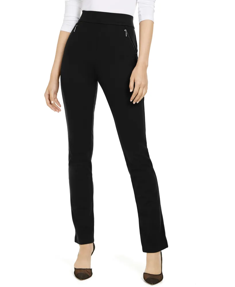 I.n.c. International Concepts Women's Zip-Pocket Pants, Created for Macy's