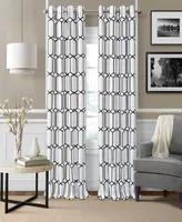 Elrene Kaiden Blackout Linen 52" x 84" Window Panel