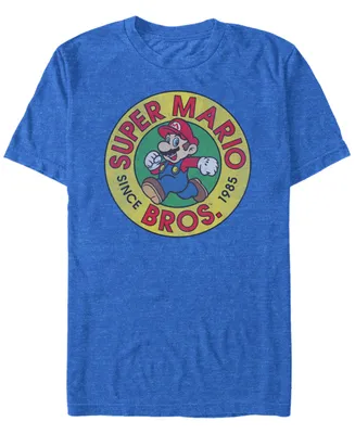 Nintendo Men's Super Mario Running Short Sleeve T-Shirt