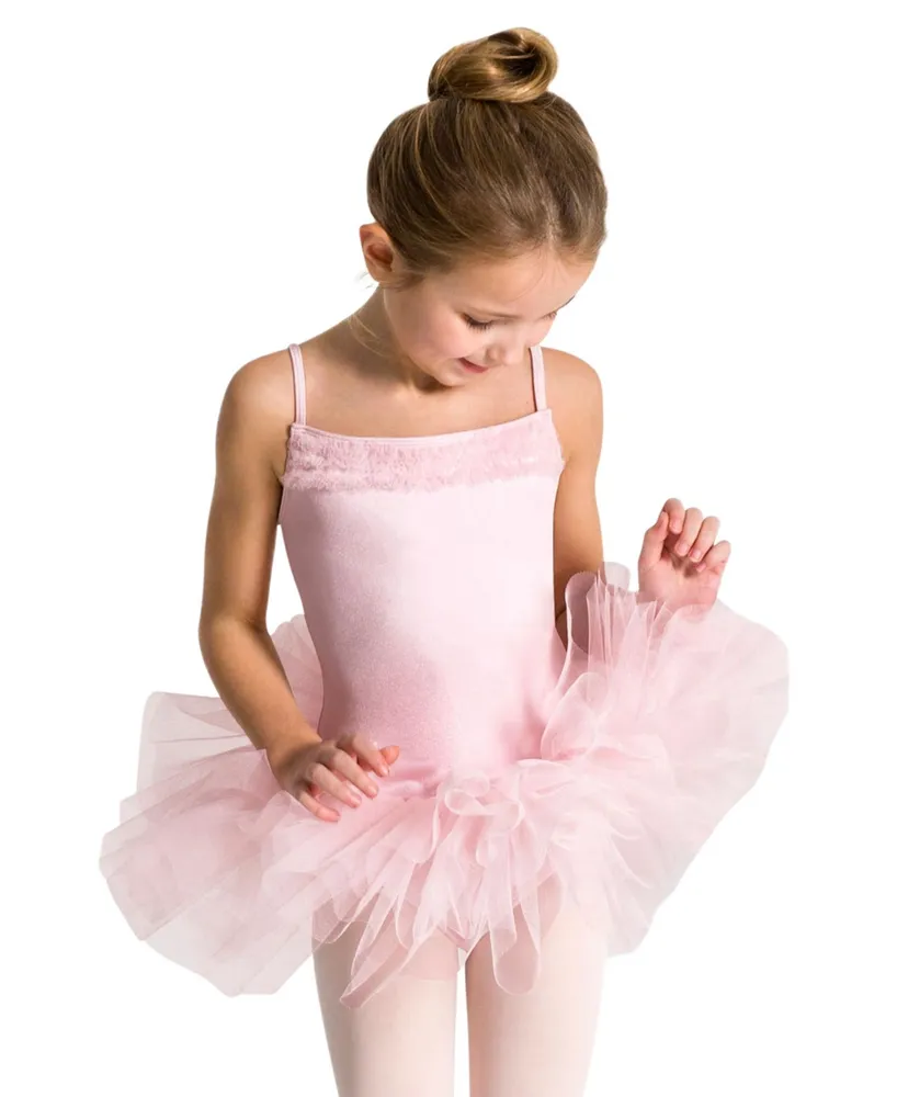 Capezio Girls Ruffle Yoke Tutu Dress