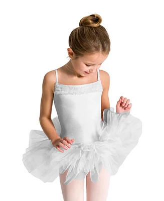 Capezio Girls Ruffle Yoke Tutu Dress