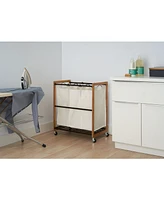 Trinity 3 Bag Laundry Cart