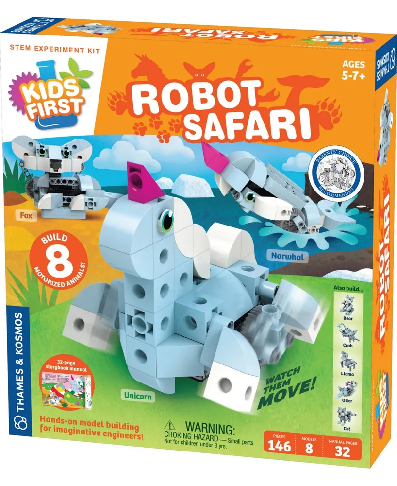 Thames & Kosmos Kids First - Robot Safari - Introduction To Motorized Machines