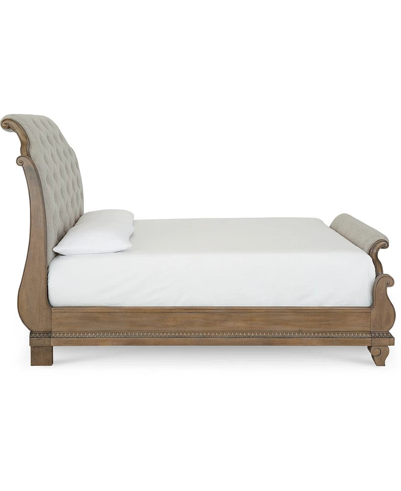 Closeout! Trisha Yearwood Jasper County Upholstered King Bed