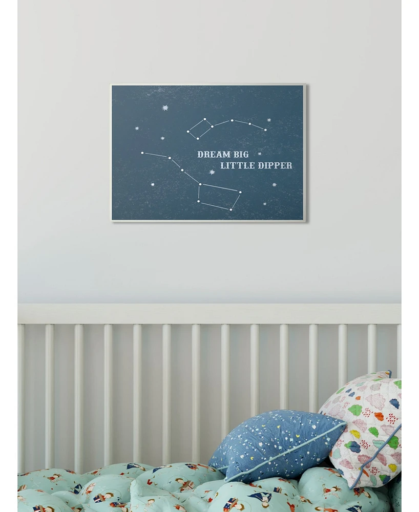 Stupell Industries Dream Big Little Dipper Stars Wall Plaque Art, 12.5" x 18.5"