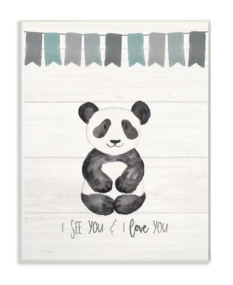 Stupell Industries I See You Panda Wall Plaque Art