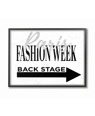 Stupell Industries Paris Fashion Week Backstage Framed Giclee Art, 11" x 14"