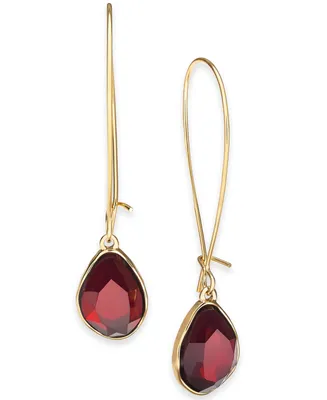 Style & Co Stone Linear Drop Earrings, Created for Macy's