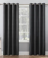 Sun Zero Duran Thermal Insulated 100% Blackout Grommet Curtain Panel