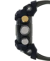 G-Shock Men's Analog-Digital Connected Mudmaster Green & Black Resin Strap Watch 53.1mm