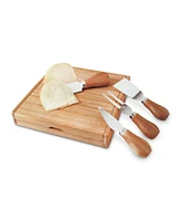 True Formaggio Bamboo Cheese Board Tool Set- 5 Piece