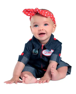BuySeasons Rosie the Riveter Baby Costume