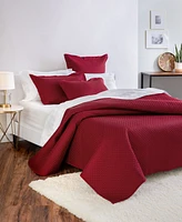 Closeout! Charter Club Damask Quilted Cotton 2-Pc. Coverlet Set, Twin, Created for Macy's